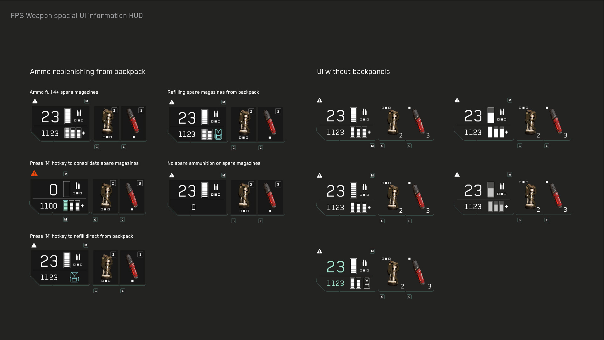 SC FPS spacial player HUD - 3-80 SC FPS spacial player HUD - 3-80